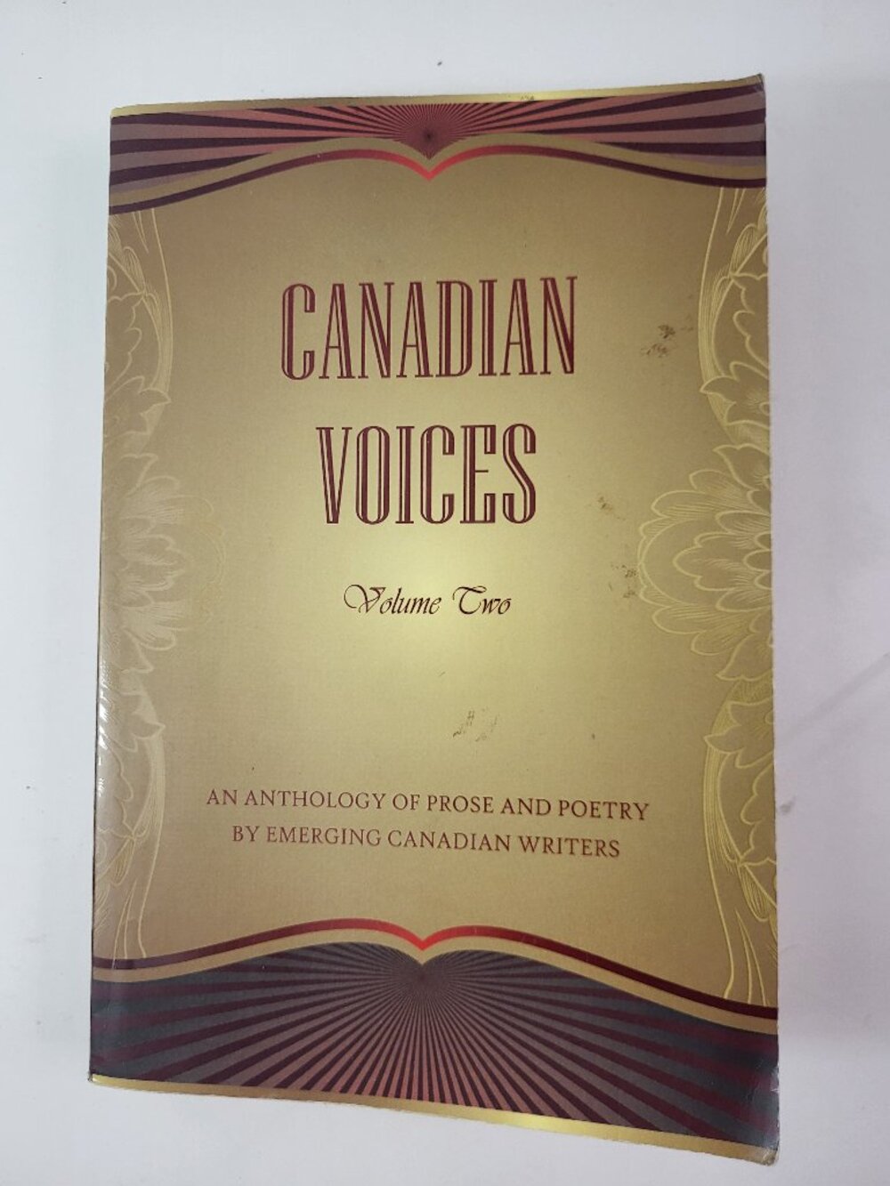 Canadian Voices Volume Two Signed by Jasmine Jackman Canadian Poetry Anthology